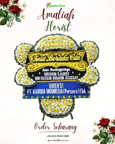Papan Bunga Duka di Cihanyawar