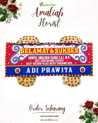 Karangan Bunga Ucapan Selamat di Cihanyawar