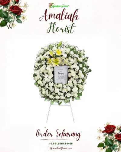Krans Bunga Duka Cita di Cihanyawar